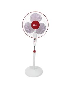 Finstar 400 mm Red Pedestal Fan