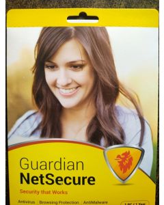 Guardian NetSecure Anti-virus 1 User 1 Year  (Voucher)
