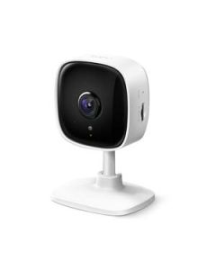 TP-Link Tapo C100 2MP 1080p Full HD Home Security Wi-Fi Smart Camera, Alexa Enabled, 2-Way Audio, Night Vision, Motion Detection, Sound and Light Alarm, Indoor CCTV (White)