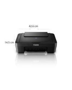 Canon Pixma E470 All-in-one Colour WIFI Inkjet Printer (Auto power on), speed up to 8 PPM (Black) & 4 PPM (Colour)   
