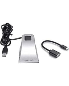 Mantra MFS100 Biometric Device with C Type OTG + 1 Year RD Serive Free - Mantra Fingerprint Scanner