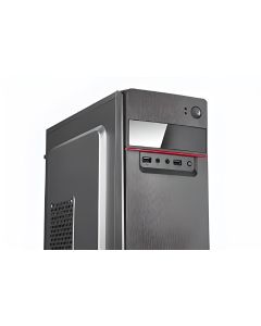 Adore Zeb-182B,Inspire is a Reduced Height Cabinet That has Support for mATX Motherboard and Comes with a Textured Front Panel. Front USB & Audio and Comes with a Perforated Side Panel Brand: Generic