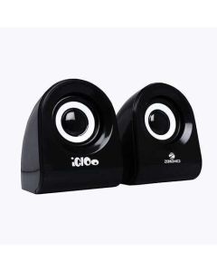 ZEBRONICS Zeb-Igloo Portable Wireless, Auxiliary, USB Laptop/Desktop Speaker (Black, 2.0 Channel)