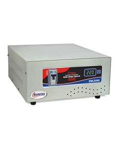 Microtek EML 8090 Main Line Voltage Stabilizer Used for General Purpose Working Power 100V-290V(Metalic Grey) with 2 Year Warranty