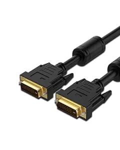 ZEBRONICS DVI20 2 Meter DVI-D Dual Link Cable with 4K@60Hz Resolution Support, HDR, Gold Plated Connectors, Bi-Directional Use, Plug Play, Strong and Durable Build Quality
