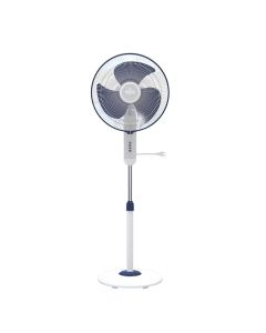 Polycab Marvo Anti-Mosquito 400mm Oscillating Pedestal Fan For Home, Office | Kills Mosquito 2x Faster | High Speed & Air Delivery | Aerodynamic Blades | 2 Years Warranty【Classic Blue】