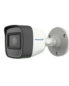 PRAMA PT-NC140D3-N(D2) 4MP Fixed Bullet Network Camera with Advanced IR, IP67, and AI Human,Vehicle Detection , Included PVC Stickers