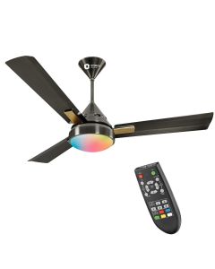 Orient Spectra Brushed Brass 1200mm Designer Ceiling Fan