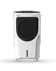 Crompton Cool Breeze DAC Desert Air Cooler- 80L; with Everlast Pump, 4-Way Air Deflection and Honeycomb pads; White & Black
