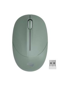 ZEBRONICS Panther 2.4GHz Wireless Mouse, 1600 DPI, Silent Operation, High Precision, 3 Buttons, Power Saving Mode, Comfortable & Ergonomic Design, for Mac | Laptop | Computer (Green)