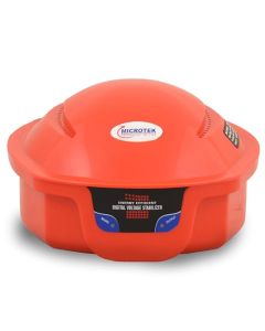 Microtek EMR 4013 Automatic Voltage Stabilizer Used for 1 Refrigerator Upto 600 LTR/1 Deep Freezer Upto 4Amps, Working Power 130V-295V(Red) with 3 Year Warranty