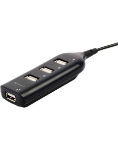 Zebronics ZEB-90HB USB Hub, 4 Ports, Pocket Sized, Plug & Play, for Laptop & Computers