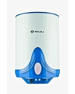 BAJAJ 6 L Storage Water Geyser (SOLEIZA 150888 With Enamel Coated Steel Tank, White, SKY BLUE)