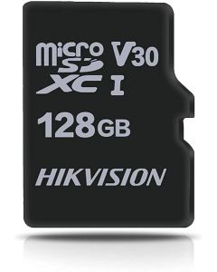 HIKVISION 128GB C1 Series Micro SD (TF) Card, MicroSDXC, Class 10, Black.