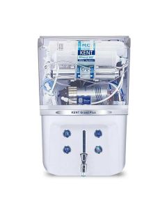 KENT Grand Plus RO Water Purifier | 4 Years Free Service | ISI Marked | Multiple Purification Process | RO + UV + UF + TDS Control + UV LED Tank | 9L Tank | 20 LPH Flow | Zero...