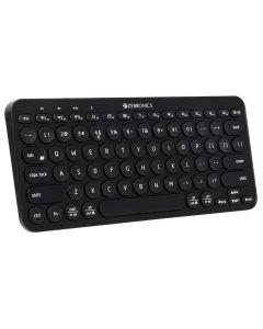 ZEBRONICS ZEB-K5000MW Bluetooth Wireless Keyboard with Easy-Switch for Up to 3 Devices for PC, Laptop, Windows, Mac, Chrome OS, Android, iPad OS, 6 Months Backup with Type C Charging (Black)