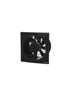 Polycab Freshner Axial 150mm Air Exhaust fan/Ventilation fan for Kitchen, Bathroom| High Speed,Noiseless| Sleek Design Easy to Clean, Powerful Motor, 100% Copper Winding|2 Year Warranty【Black】