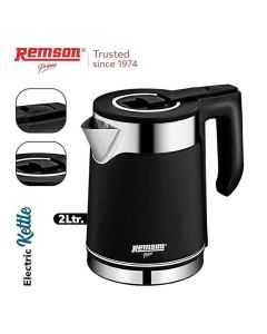 Remson prime 2L Electric Kettle | Stainless Steel Body | Auto Cut-Off | Triple Safety Protection 