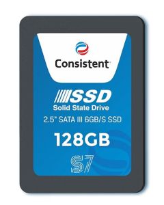 Consistent SSD 128GB 2.5 Inch SATA Internal SSD - Read: 550MB/s & Write: 500MB/s - Solid-State Drive 5 Year Warranty (128, GB)