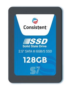 Consistent SSD 128GB 2.5 Inch SATA Internal SSD - Read: 550MB/s & Write: 500MB/s - Solid-State Drive 5 Year Warranty (128, GB)