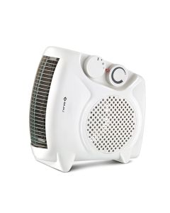 Bajaj Majesty RX10 Room Heater For Home | 2 Heat Settings 1000W/2000 Watts | Triple Safety Assurance | Adjustable Thermostat , Two Way Installation , Heat Convector Room Heater , 2-Yr Warranty 【White】