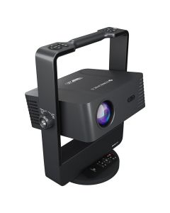 ZEBRONICS PIXAPLAY 29, Smart Projector, 6500 Lumens, Dolby Audio, 4K Support, 200 Inch Screen Size, Bluetooth, HDMI, USB, WiFi, 1080p Native, Auto Focus, Keystone, APP Support, Miracast