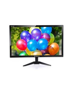 ZEBRONICS A22FHD LED (21.5") (54.61 cm) LED 1920x1080 Pixels FHD Resolution Monitor with HDMI + VGA Dual Input, Built-in Speaker, Wall Mount Facility, max 220 Nits Brightness, Black