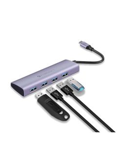 Zebronics-TA500U - 4 in 1 USB Type C Multiport Adapter