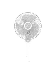 Polycab Aery 400mm Oscillating Wall Fan For Home, Office | Aerodynamic Blades with cutting edge design | 100% Copper Winding Motor | 2 Years Warranty【White】