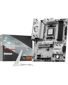 MSI B850 Gaming Plus WIFI6E Motherboard, ATX - Supports AMD Ryzen 9000/8000 / 7000 Processors, AM5 - DDR5 Memory Boost 8200+ MT/s (OC), PCIe 4.0 x16, M.2 Gen5, Wi-Fi 6E, 2.5G LAN