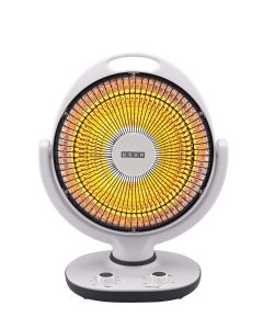 Usha Sun Carbon Heater | Instant Warmth | Low Luminescence | Oscillation for Wider Heating Range | Tip Over Safety Switch | 1 Year Warranty