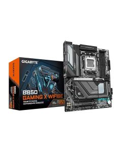 GIGABYTE B850 Gaming X WIFI6E AMD AM5 LGA 1718 Motherboard, ATX, DDR5, 3X M.2, PCIe 5.0, USB-C, WIFI6E, 2.5GbE LAN, EZ-Latch, 5-Year Warranty
