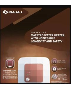 BAJAJ 15 L Storage Water Geyser (MAESTRO, BEIGE/WHITE)