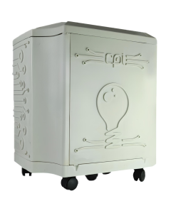 CPI Queen Trolley for Inverter and Battery - 7 Wheels (White)
