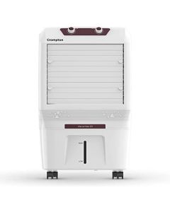 Crompton Marvel Neo Personal Air Cooler- 23L; with Everlast Pump, 4-Way Air Deflection and High Density Honeycomb Pads; White