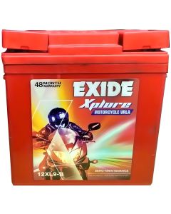 EXIDE Xplore 12XL9-B 9 Ah Battery for Bike