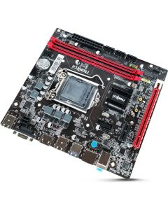 FRONTECH H110 Chipset Motherboard with 2xDDR4 RAM Slots LGA1151 Supports 6/7/8th (SKYlake), 14nm CPUs Processors | 2xUSB 3.0, 4xUSB 2.0 | 4xSATA Slots | NVME Slots, 1xPCIEX16, 1xHDMI, 1xVGA (FT-0475)