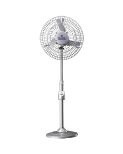 Polycab 200W Silver & Grey Air Circulator Pedestal Fan, Sweep: 600 mm