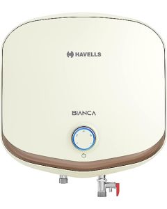 Havells Bianca 25-Litre Vertical Storage Water Heater (Geyser) Ivory 5 Star
