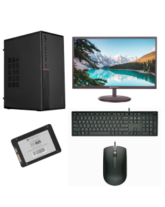 ZEBRONICS Core i3 (3rd Gen) (8 GB / 256 GB / Windows 10) Assembled Desktop Computer Keybord & Mouse, 19 inch Display