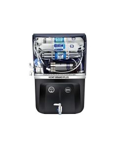 KENT Grand Plus-Black RO Water Purifier 111099B 20 L RO + UV + UF + TDS Control + UV in Tank Water Purifier  (Black)