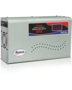 Microtek Smart EM Series for Up to 2 Ton AC Voltage Stabilizer with Digital Display, Working Power 150V-290V (EM 5150+)
