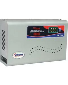 Microtek EML2090 Voltage Stabilizer For Mainline (6 Amps) (100V ~ 290V) Mainline Stabilizer  (Grey)