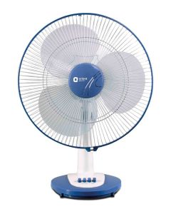 Orient Electric Desk-25 400mm Table Fan (Crystal White)