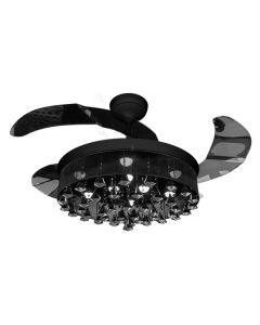 Orient Electric Eleganza EZ-03 Air Circulating Chandelier Fan 1200mm Black
