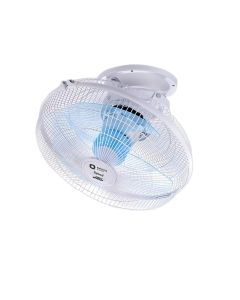 Orient Electric Spind Cabin fan in White and Blue 300 mm Ultra High Speed 3 Blade Wall Fan