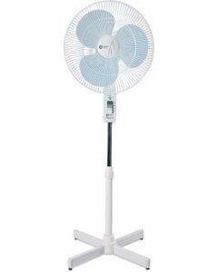 Stand 32 400 mm Crimson Red, White Pedestal Fan