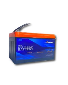 ARENQ LFP  Two Wheelar Battery12.8V  12AH 3000Cylces, 10 Years Lifetime 