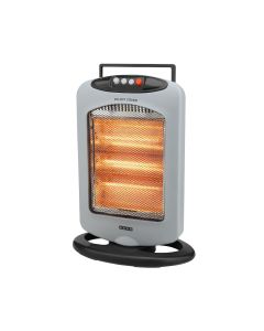 USHA 4003 1200 Watt 3 Rod Halogen Heater with Auto Oscillation Feature and Safety Mesh(Grey)