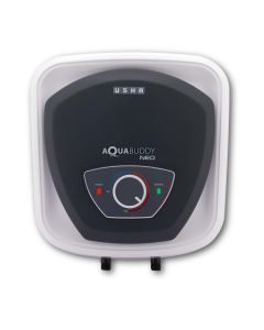 USHA AquaBuddy Neo Geyser 15 Litre 5 Star BEE Rating, Copper Heating Element, Storage Water Heater with Anti-Rust Protection, Warranty: 8 Yr Tank, 2 Yr Product